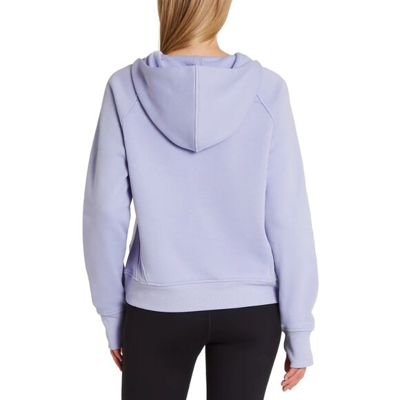 Danskin S Half Zip Hoodie Pullover Sweater Shirt Activewear Sweatshirt Thumbhole - Picture 5 of 5